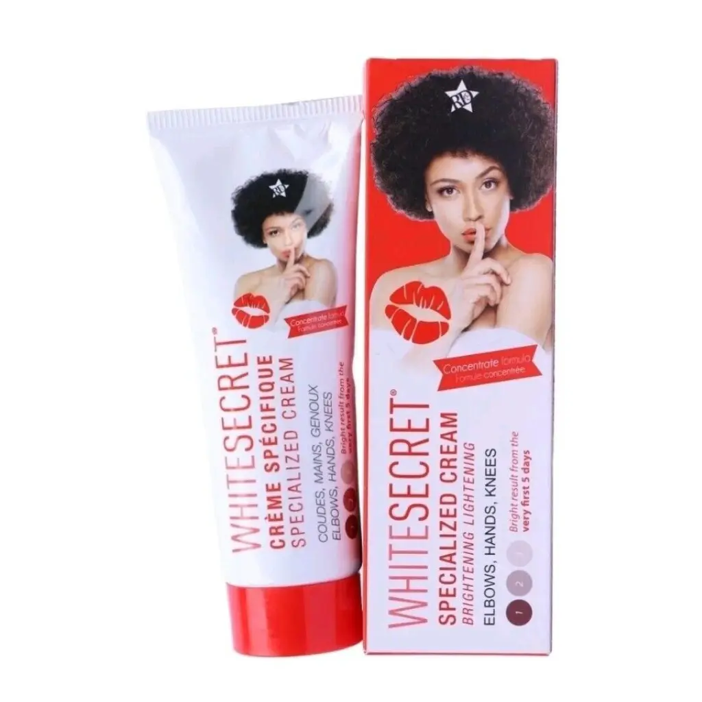 White Secret Specialized Cream Brightening Lightening Knees, Elbows & Hands 70g