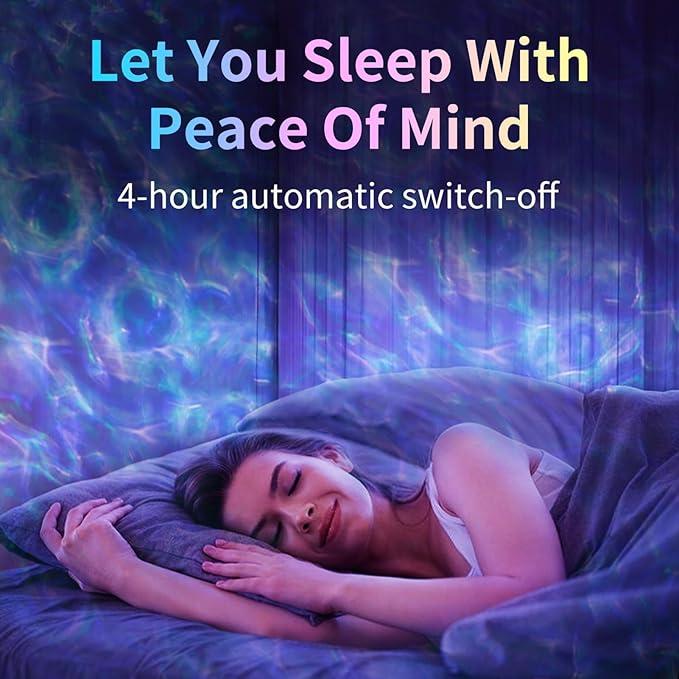 Galaxy Light Projector for Bedroom - Sensory Lights with 13 Color - Star Projector Night Light Gift for Kids Teen Boy Girl (Room Decor) - Audio 4