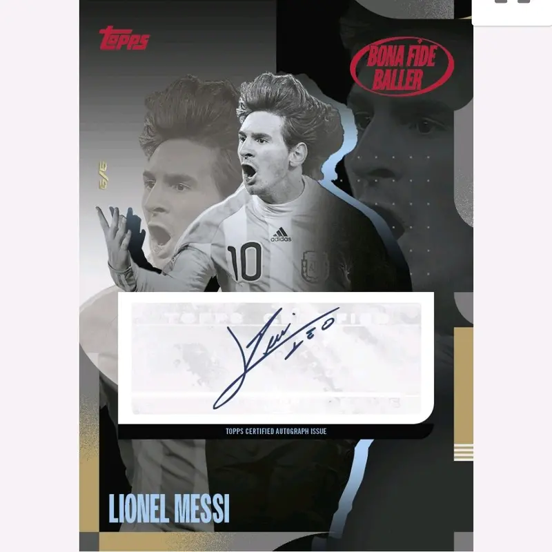 Topps 2024-25 Argentina Team Set Trading Cards 7
