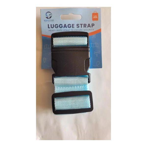 Luggage Belt Baggage Straps Adjustable Strong Extra Safety Travel Suitcase Tie - Heavy-duty Luggage Belt, Baggage Protection, Elastic Luggage Strap 0