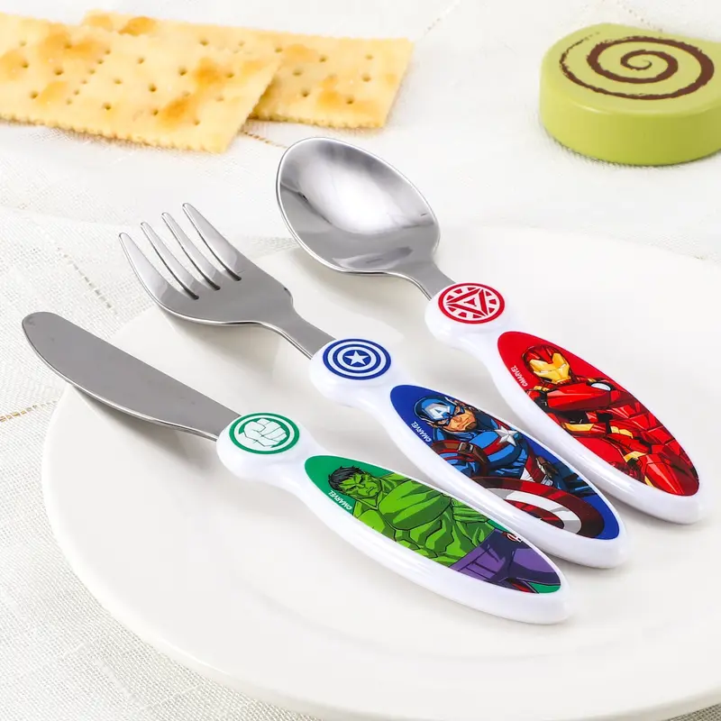 Avengers Children's Kids 3pcs Cutlery Set 3