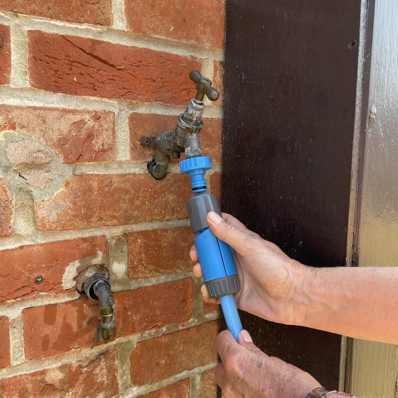 Qwickhose Tap Connector - Screw On Adapter for Outdoor Taps 5