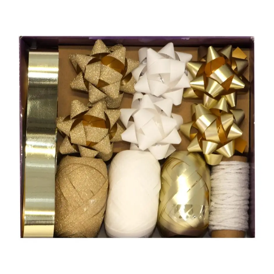 Partisan Bow & Ribbon Set Gold