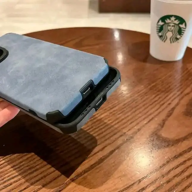 Premium Suede Leather Phone Case for Apple iPhone 16 15 14 13 12 11 - Slim and Stylish Protection - Cover, Accessories 6
