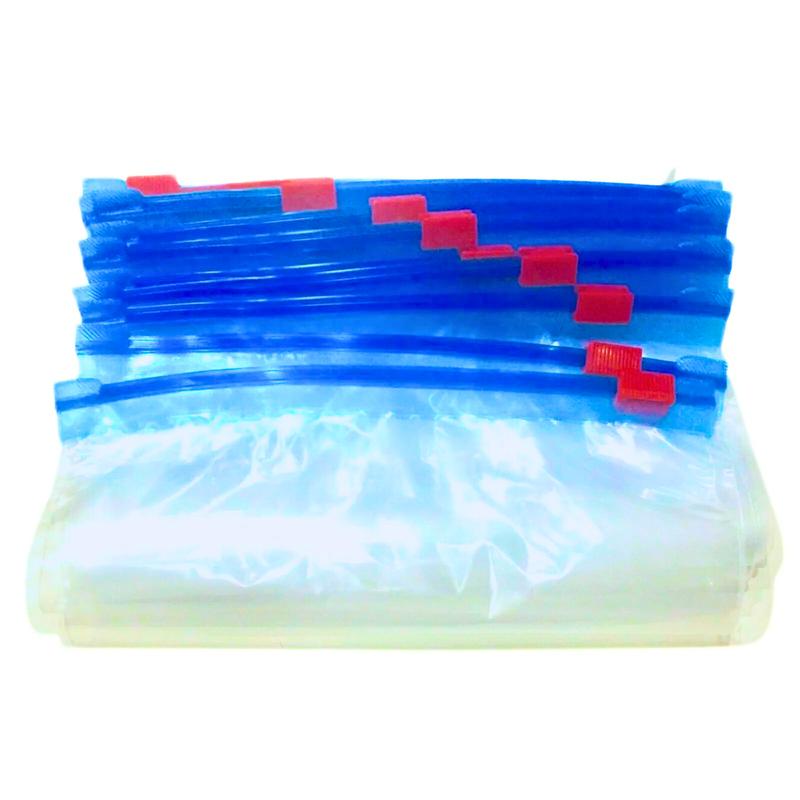 Zip Lock Fridge Freezer Food Bags Storage Resealable Fruit Veg Meat Slide Seal 2