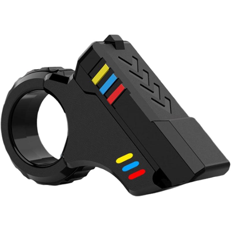 Fidget Slider 3D Printed Fidget Toy Gadget, Fidget Slider Anxieties Toys, Stress Relief Gyro Finger Toy, Ring Fingertip Textured Spinner Slider Fidget for Adults Kids 6