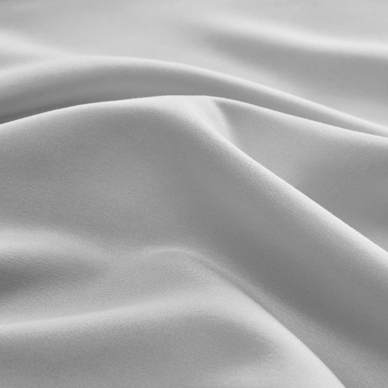 Bedding Fitted Sheet, Soft Quality Blended Cotton Plain Dyed Bed Linen 5
