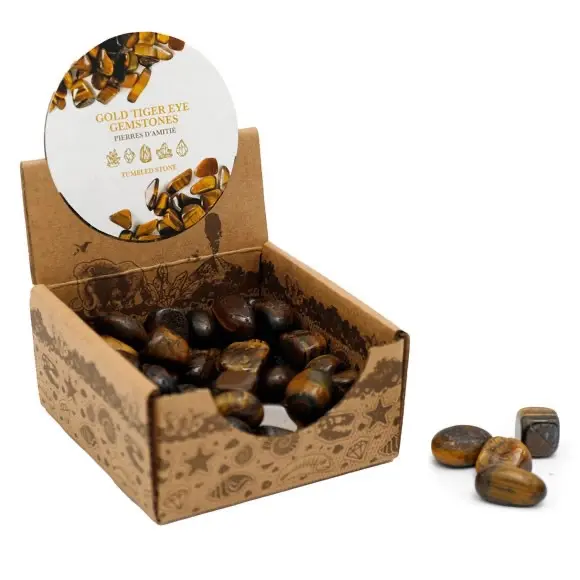 Tigers Eye Crystal Tumblestone 0