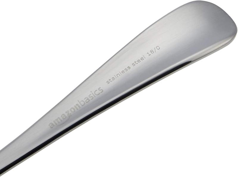 Product Introduction of Stainless Steel Coffee Spoon with Round Edge, Pack of 12, Silver 4