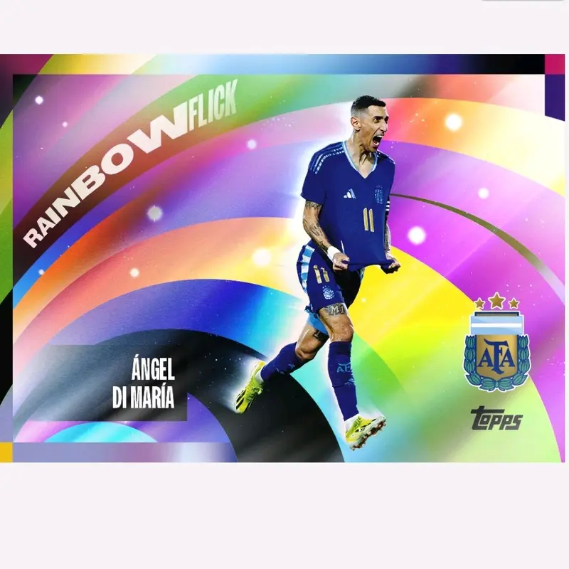 Topps 2024-25 Argentina Team Set Trading Cards 8