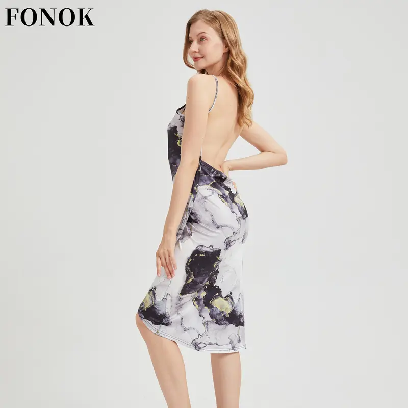 【FONOK】S-5XL Fancy beach dress Women Bikini Cover Up Swim Beachwear Long Maxi Wrap Sarong Beach Holiday Dress Womenswear 6