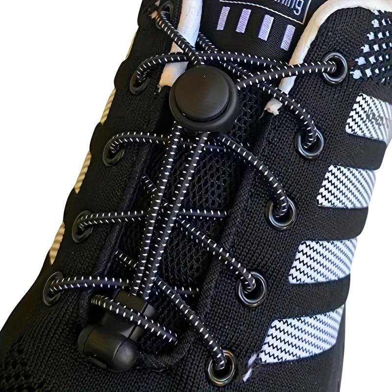 Product Introduction of Easy-Tie No-Lace Shoelaces - 1 Pair, Elastic & Durable for Sneakers and Boots, Casual Style 1