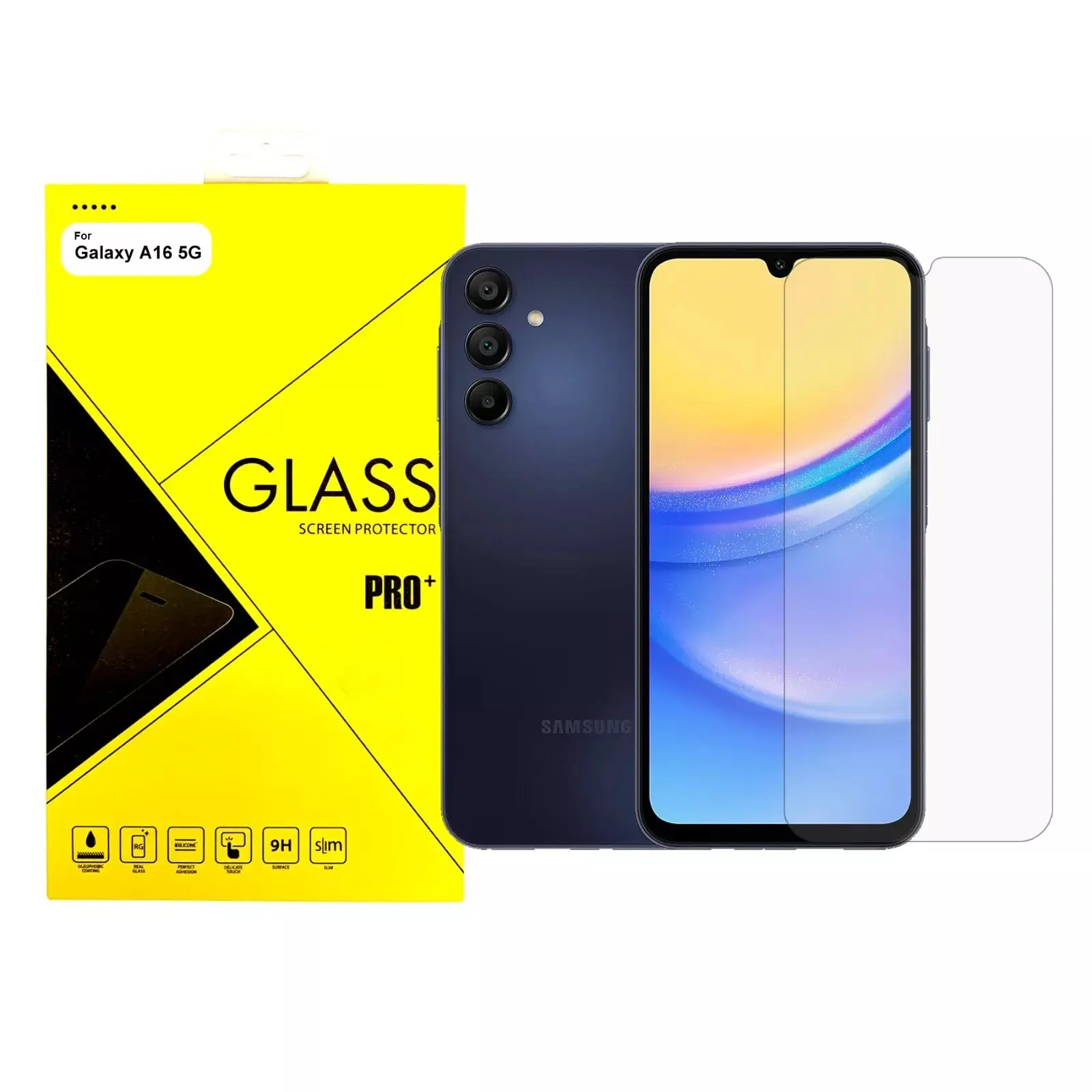 NEW Samsungs Glass Screen Protectors for Complete Protection for Samsung Galaxy A06/A05/A05S/A14/A15/A16/A16 5G