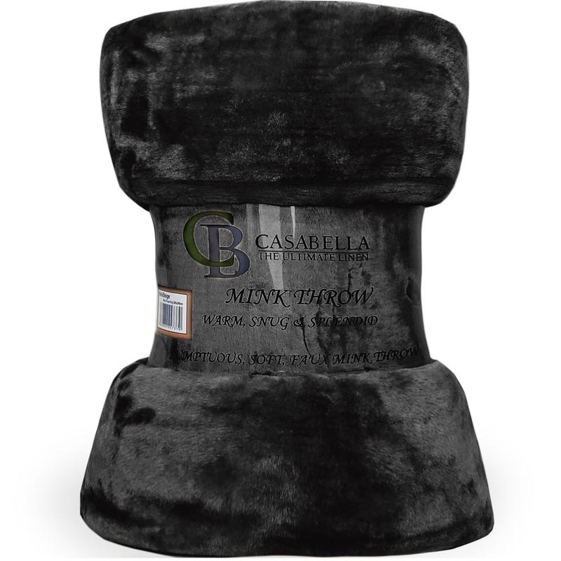 Fleece Mink Throw Blanket King 200x240 CM and Double 150x200 CM Soft - Perfect for Cozy Nights 1