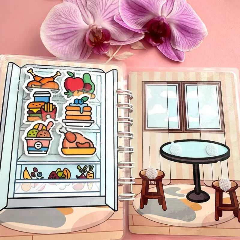 New design Toca Boca Mini house four heroes four cats 5