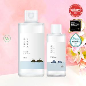 Round Lab Dokdo Toner - 100ml / 200ml - Vegan Skincare for Moisture and Skin Repair