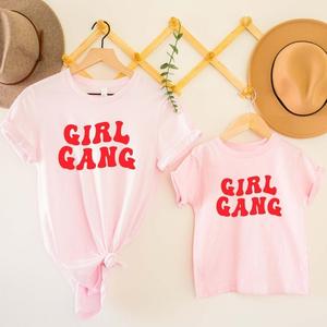 Girl Gang Retro Matching T-Shirts