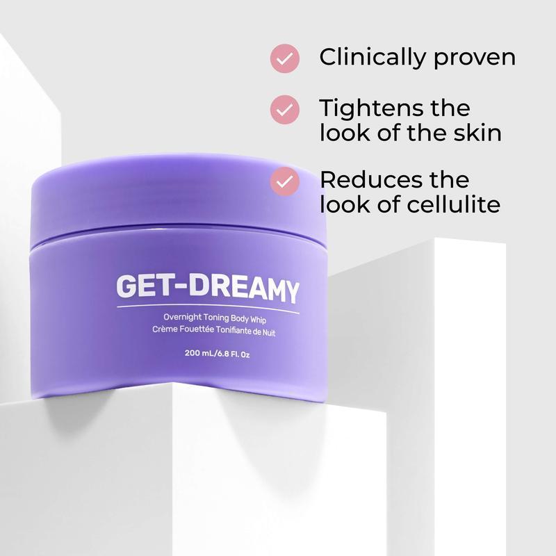 GET-DREAMY Clinically Proven Overnight Toning Whip for Loose Skin-100ml 4