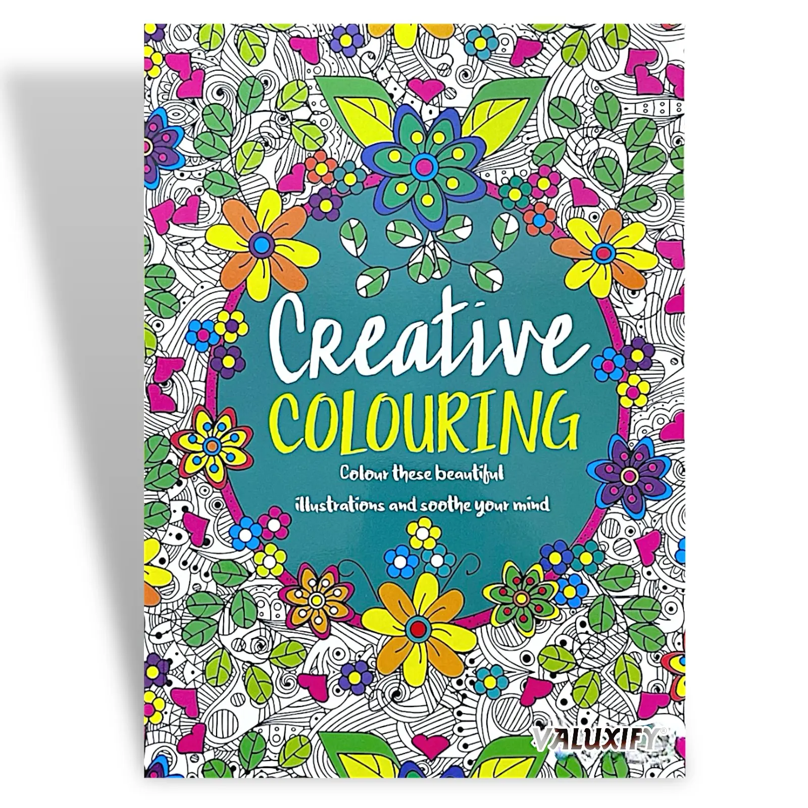 Advanced Adult Coloring Book Anti Stress Creative Mind Relax Colour Therapy A4 - Artist Approved books