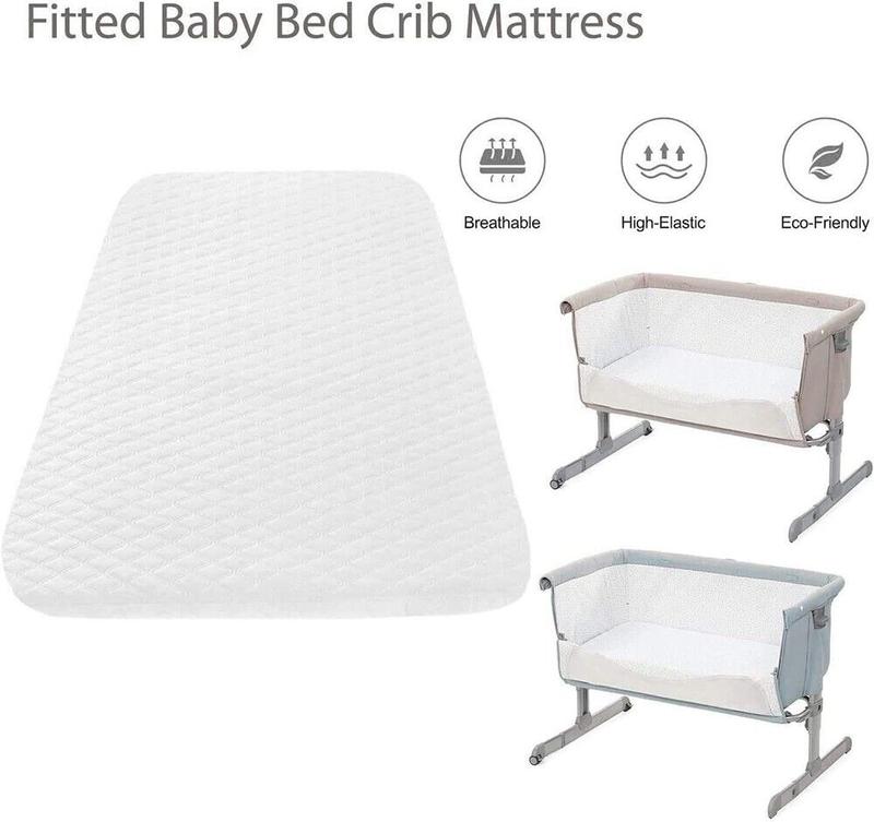 Next to me chicco Deluxe Crib Mattress Compatible Bedside Crib (83 x 50 x 5 cm) 3