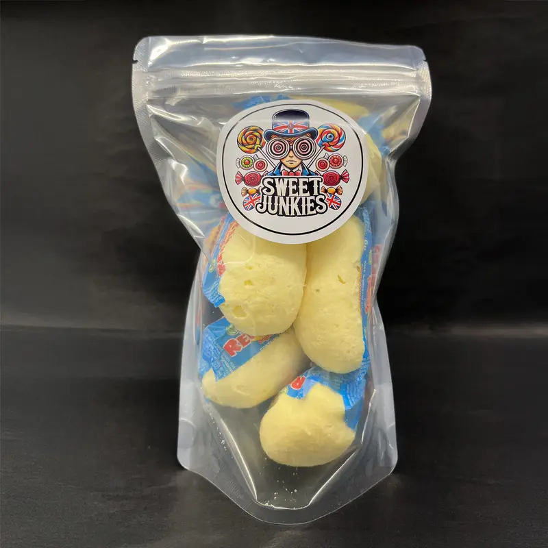 Choose from our very own freeze dried selection Freeze Dried Skittles, Freeze Dried Milky Way Freeze Dried Squashies Etc fantastic sweets and candy to snack on custom choice Bonbon Nata sweet candy bonbon freeze dried 4