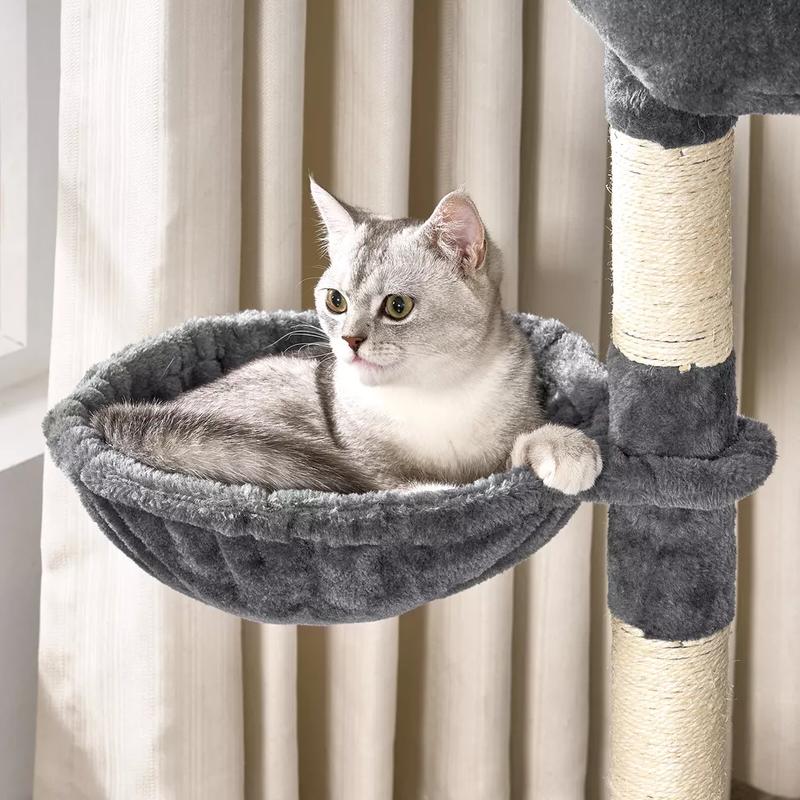 Cat Scratching Post Large Cat Tree Tower Kitten Condo Activity Centre Climbing dog  bed  car 7