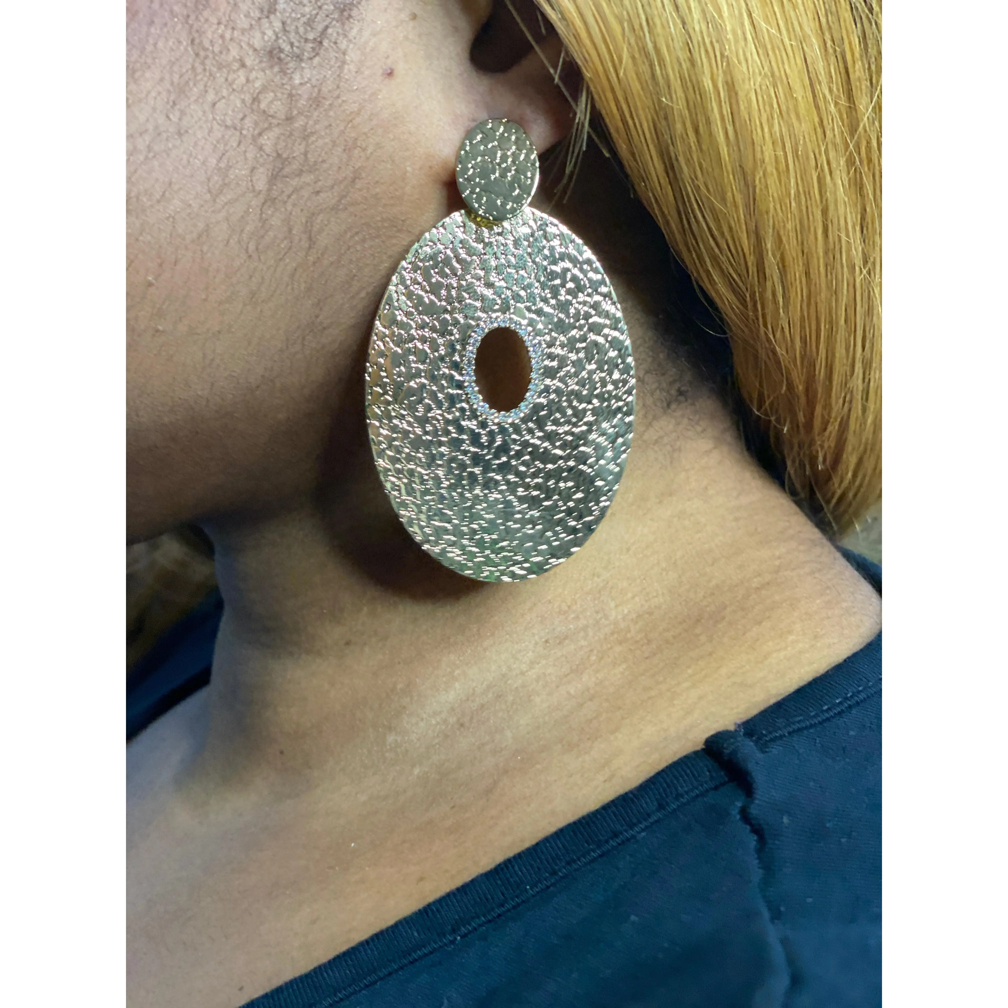 Gold Plated Drop Earrings for Women - Fashion Accessory