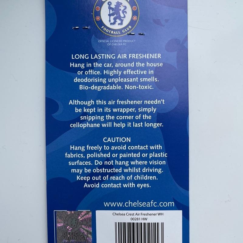 Pack of 2 | Chelsea football club air fresheners | Car air fresheners 2