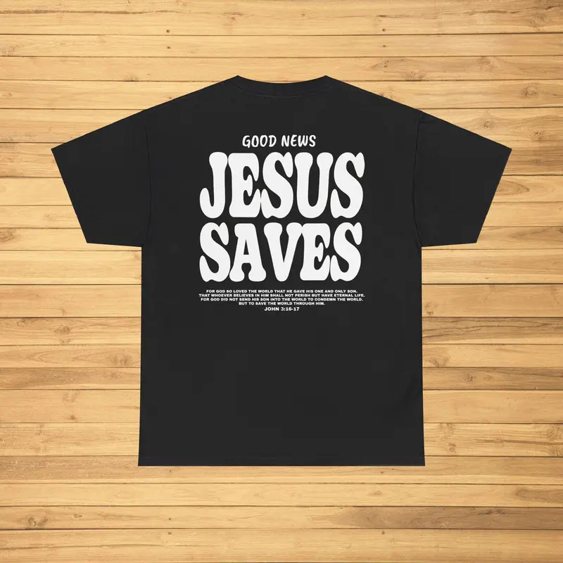 Aesthetic Jesus Saves Shirt 1