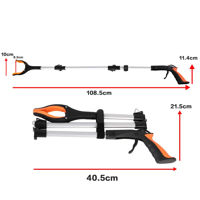Extra Long Grabber with Magnet - Convenient Trash Grabber - Light & Handy Reaching Tool for Seniors 8