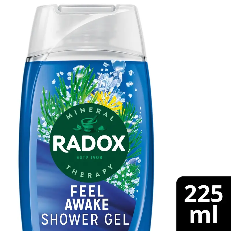 12 x Radox Feel Awake for Men 2in1 Shower Gel 250ml 3