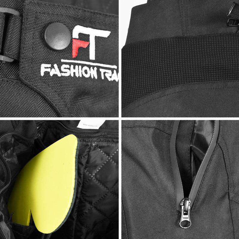Motorbike Cordura Trousers - Waterproof, Breathable with Removable Armor & Quilt Lining 4