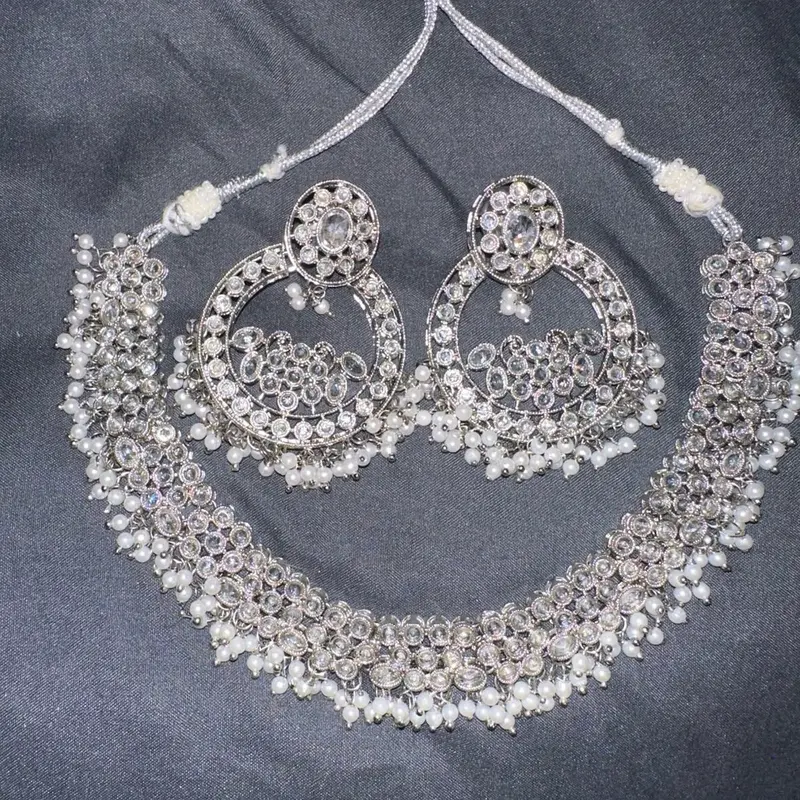Silver jewellery set 0