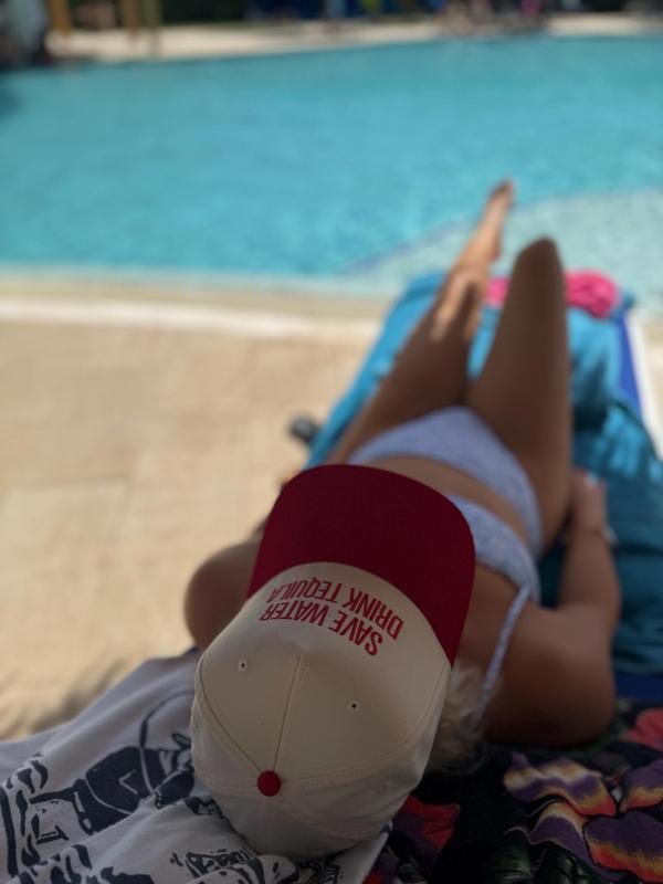 Save Water Drink Tequila Vintage Trucker Hat embroidered, Nashville Hat for Women, Country Concert Hat Day Drinking, vacation Hat for her 2