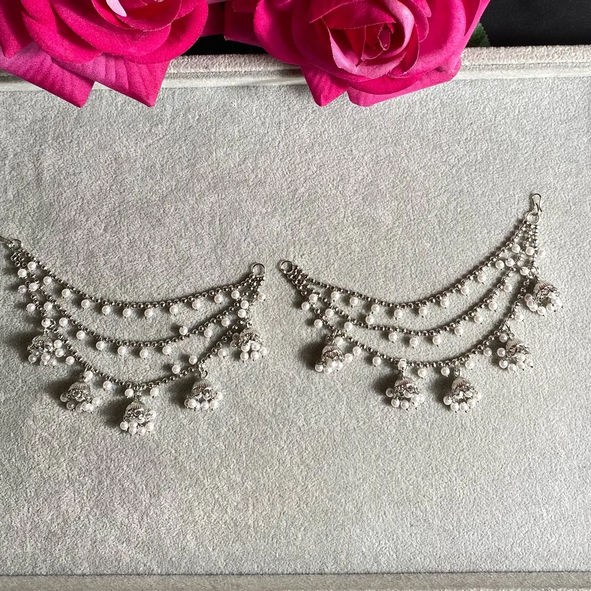 Layered ear chains/ shahara extentions