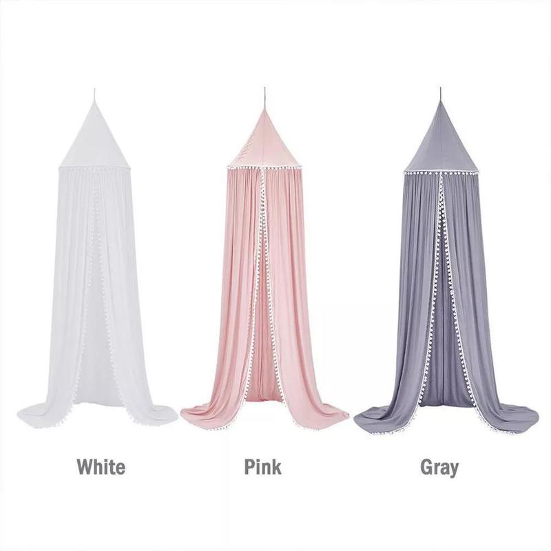 Kids Baby Bed Canopy Bedcover Mosquito Net Curtain Bedding Dome Tent Cotton - Perfect for a Comfortable Sleep 6