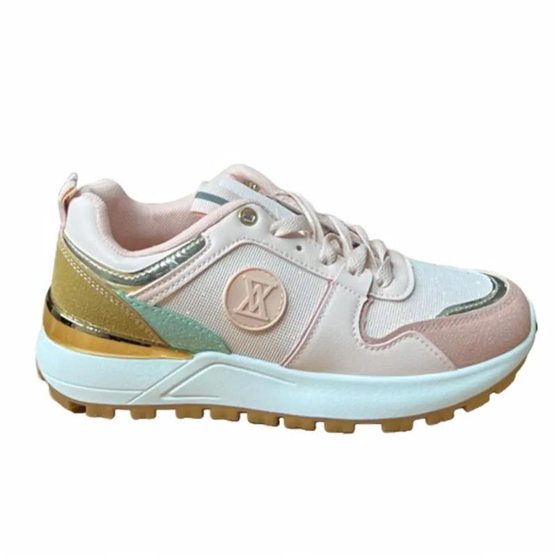 LADIES WOMENS LACE UP TRAINERS COMFY WALK SNEAKERS GYM FLATS JOGGING PUMPS SHOES 3
