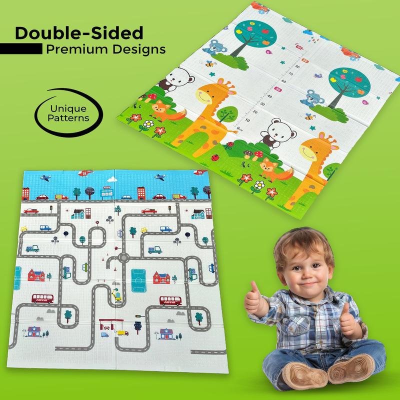 XAVICAN  | Foldable | Baby Play Mat | 150x180cm | Waterproof | Non Slip | Playpen Mat | 1