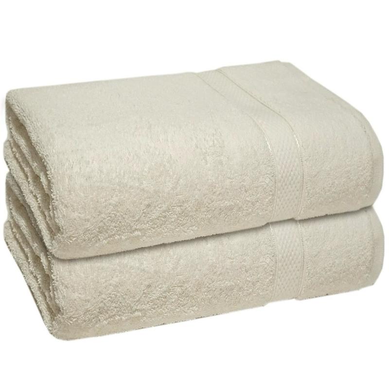 500GSM - 100% Cotton - Large Bath Sheets - 90x150cm Jumbo Size for Supreme Softness and Absorbency - Reusable Absorbent Bathroom Shower Gift Hotels Spas towels Smooth Bath Towel quality soft machine washable wear-resistant bundle disposable face thick dai 3