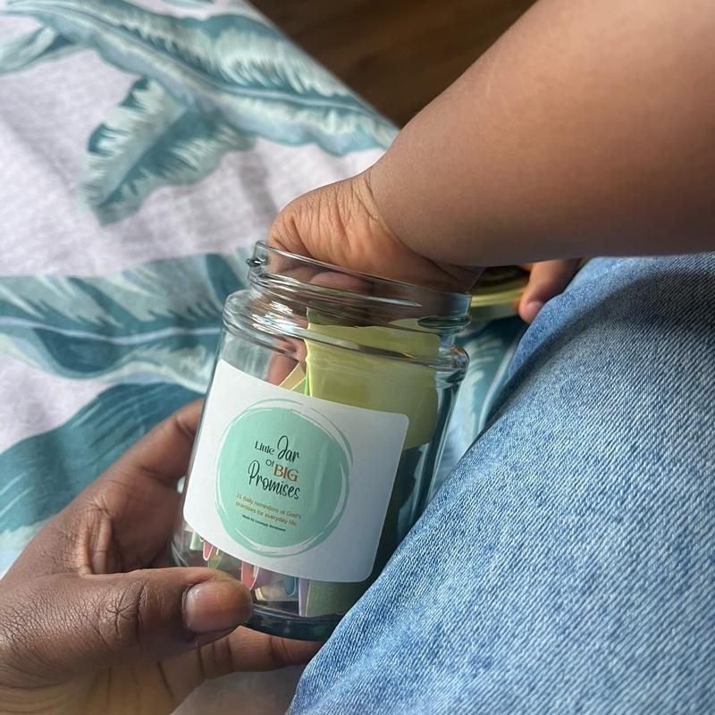 Positive Affirmation Scripture Jar - The Little Jar of Big Promises 7