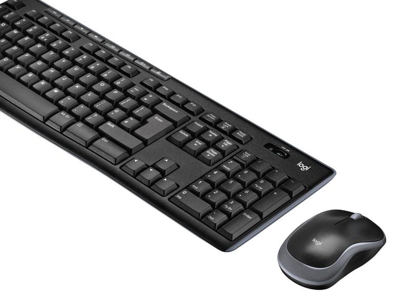 Logitech MK270 Wireless Keyboard and Mouse Combo Full-size Numeric Keypad UK 1