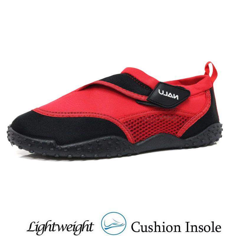 BOYS GIRLS AQUA SHOES WET SUIT BEACH SURF SURFING SNORKELLING KAYAK SPORTS SHOES 6