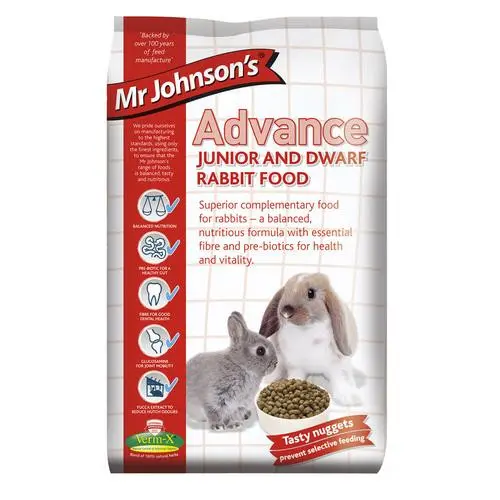 Mr Johnsons Advance Jnr and Dwarf Rabbit Mix 0