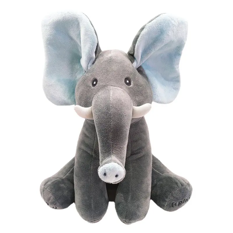 Peek-a-boo, Elephants Cover Their Eyes, Baby Elephants Can Sing, Games, Music Soothes Elephants, Plush Toys 2