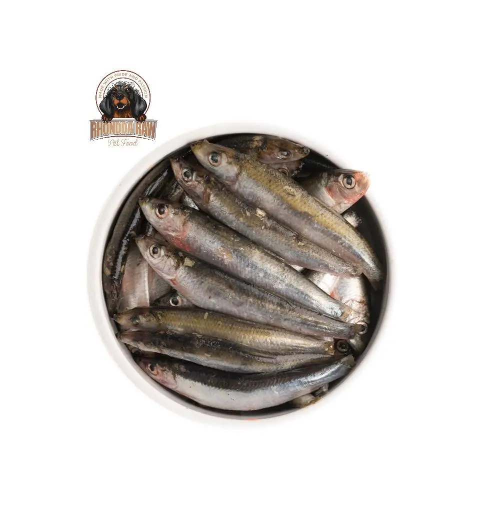 Rhondda Raw Sprats 1kg - Frozen Dog Treat