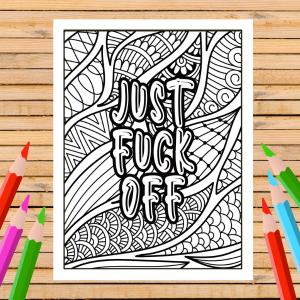Things I Want To Say At Work But Can't Coloring Book: A Stress Relieving Swear Word Adult Stress Relief Management Gag Gift with Hilarious Work Quotes To Color. Paperback – Large Print, 21 Sept. 2022 3