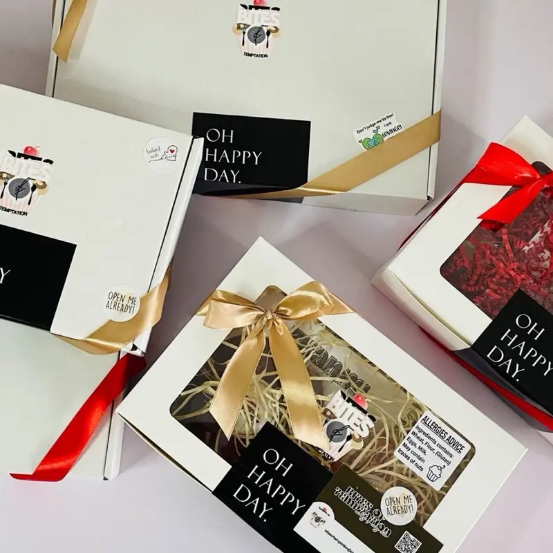 The Almond Croissant (STUFFED) Cookie by Bites of Temptation (DESSERT SIZE Snack) | Almond-Based Cookie with Home Baked Croissant Pieces, Cream Cheese Filling, White Chocolate Chunks & Powdered Sugar Dusting | Halal Suitable cookies 4