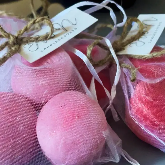 Small Macaron Wax Melt Scented Gift Bag for Birthday, Party, Baby Shower, or Wedding Candle Decor 5