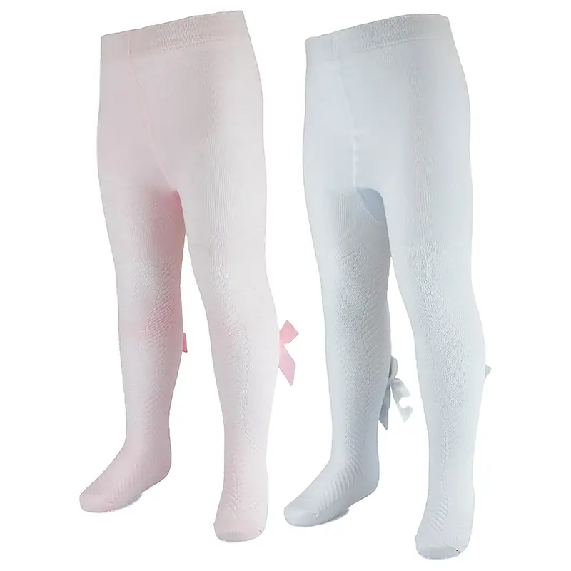 A2Z 4 Kids Infant Toddler Baby Girls Cotton Rich Pack Of 2 Tights Comfortable Stretchy Warm Durable Super Soft Newborn Children's Leggings Age 0-6 Months 6-12 Months 12-18 Months 18-24 Months 1