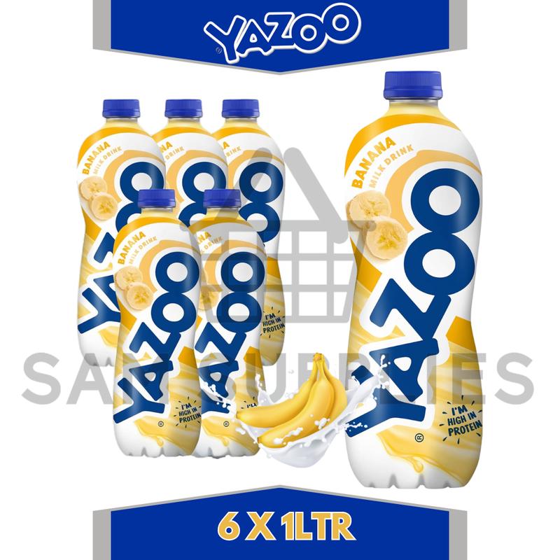 Yazoo Milk Drink All Variety 1LTR X 6 Bulk Pack Beverage 1